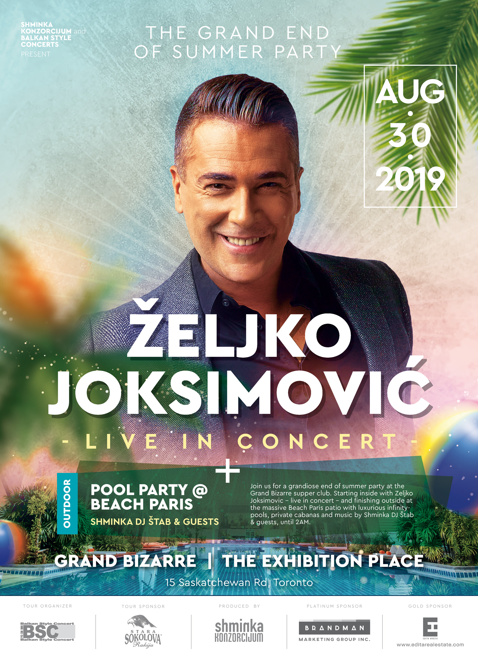 ZELJKO JOKSIMOVIC - TORONTO - 2019